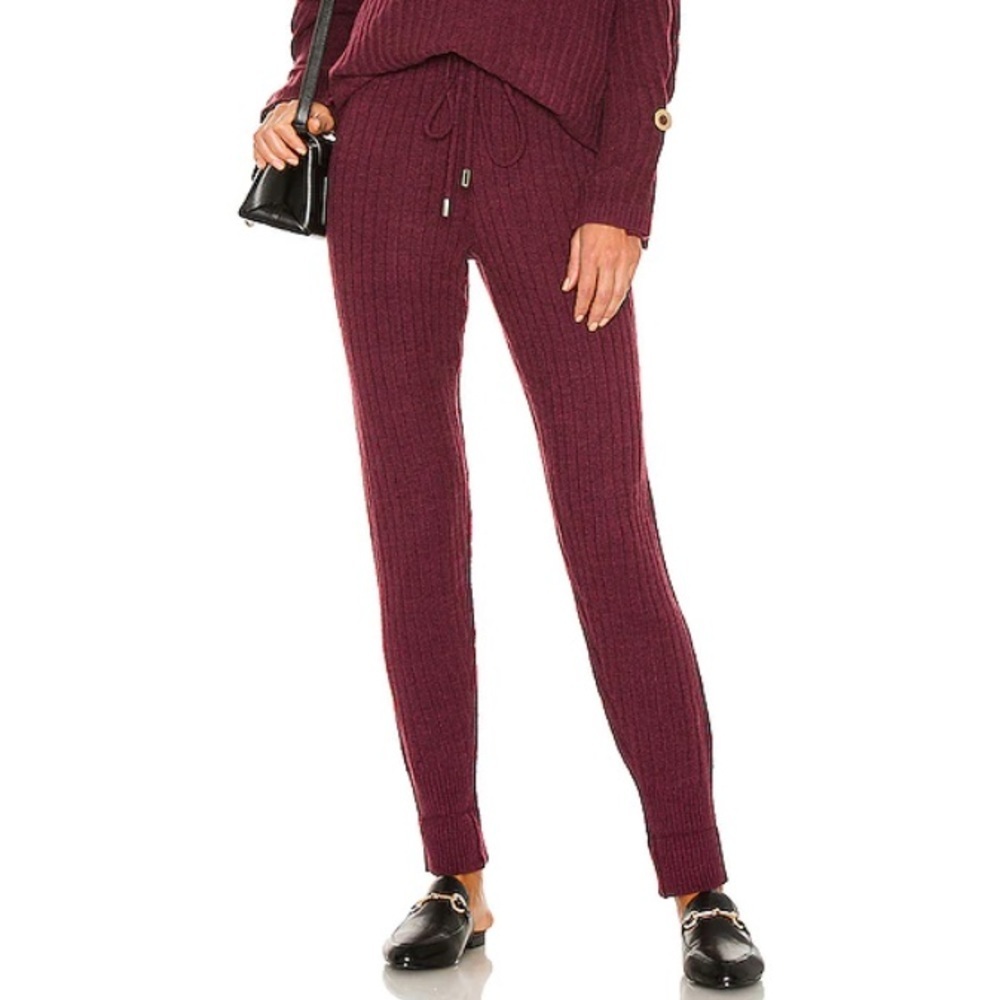 Free People Wine Around The Clock Joggers